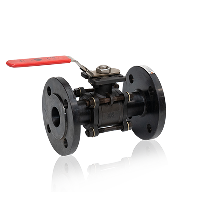 ROBINET INCHIDERE CU SFERA FLOTANTA PN 40 CU ISO PAD